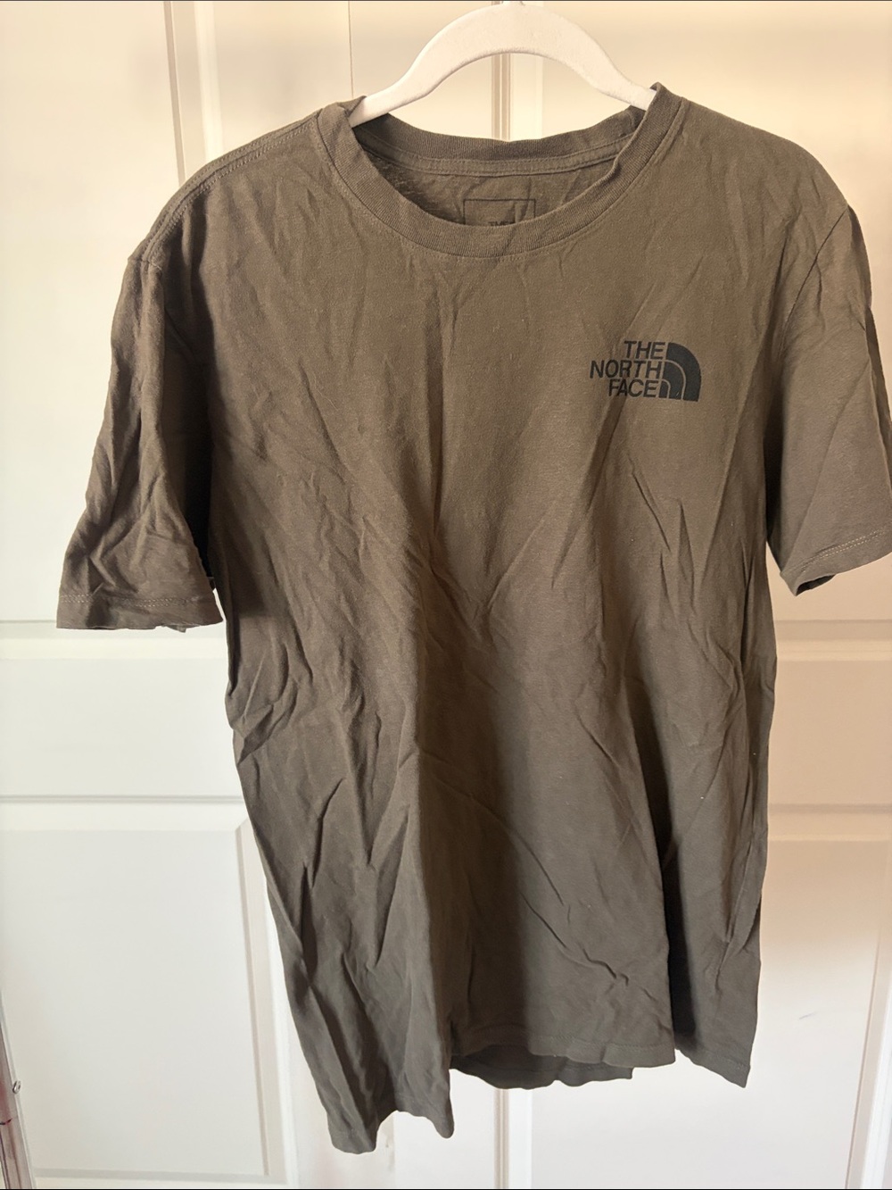 The North Face Olive Short-Sleeve Logo Tee